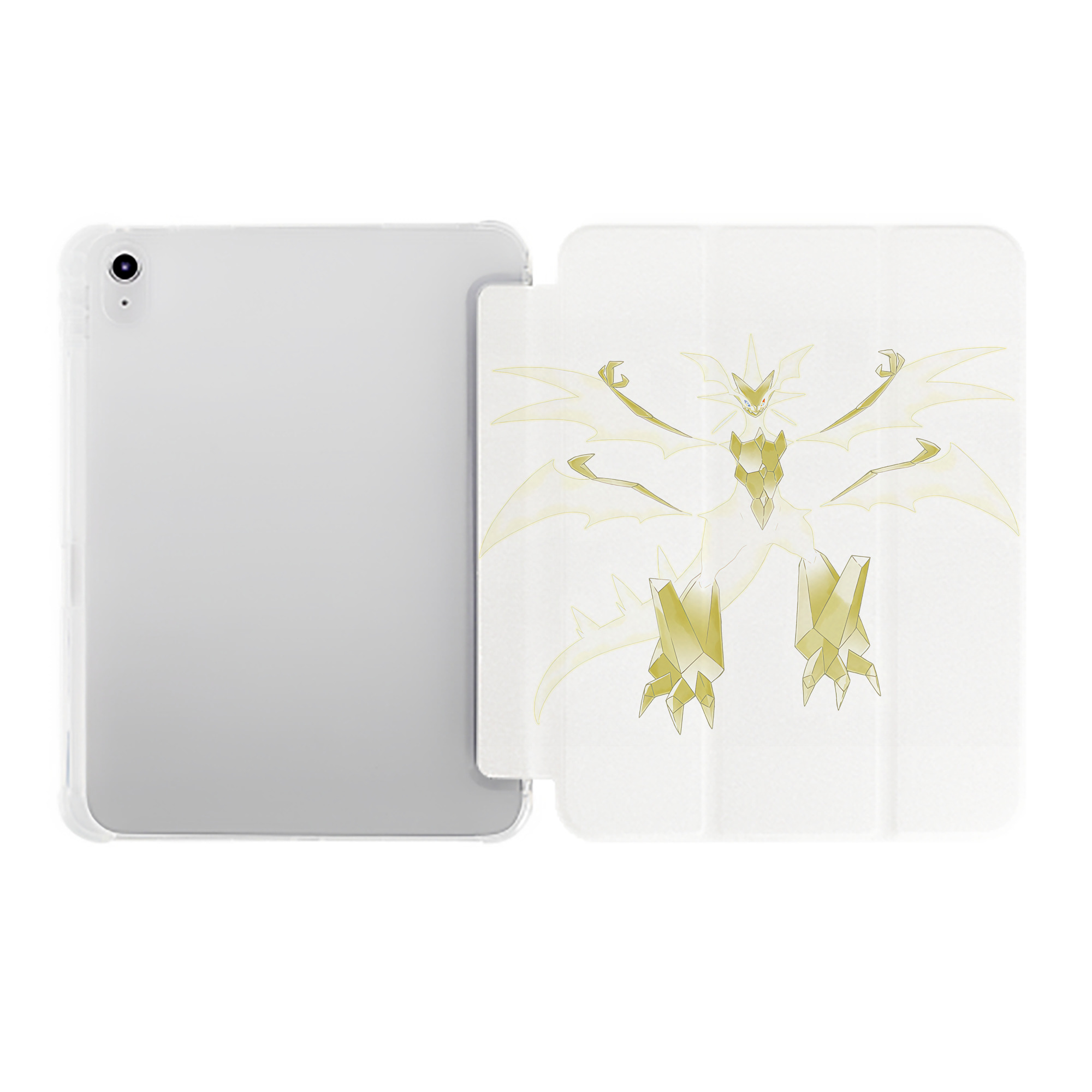 （画像用） ポケットモンスター Pokémon IPad ケース ペン収納付き 三つ折りスタンド PUレザー×シリコン 対応機種9.5/10.5/10.9インチ